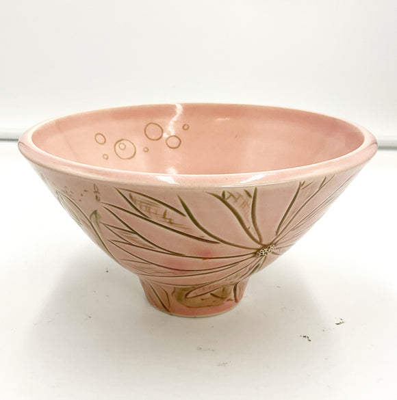 Pink Pottery Bowl