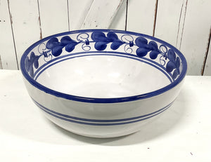 Extra Large Floral Bowl