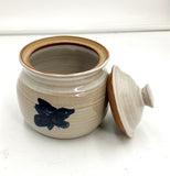 Blue floral Pottery Pot