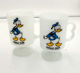 Vtg Donald Duck Mugs