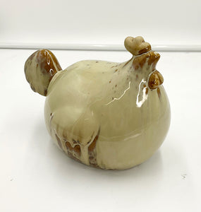 Taupe Ceramic Chicken