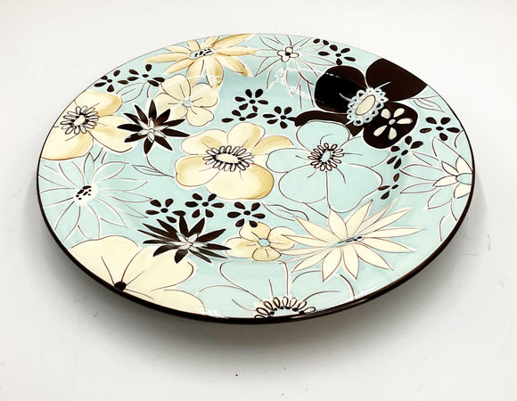 Laurie Gates Floral Plates
