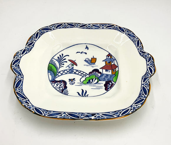 Art Deco Willow Plate