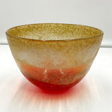 Crackle Glass Bowl