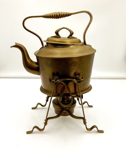 Antique Copper Teapot