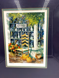 Signed Lithograph - Antique Shop