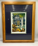 Signed Lithograph - Antique Shop