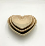 Heart Trinket Dish Set