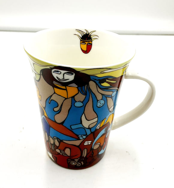 Indian in Transition mug