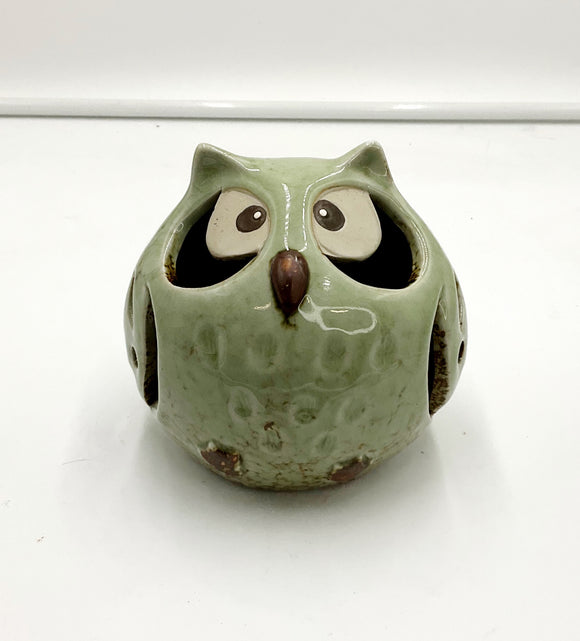 Pottery Cutout Owl