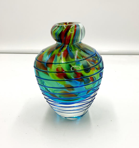Confetti Art Glass Vase