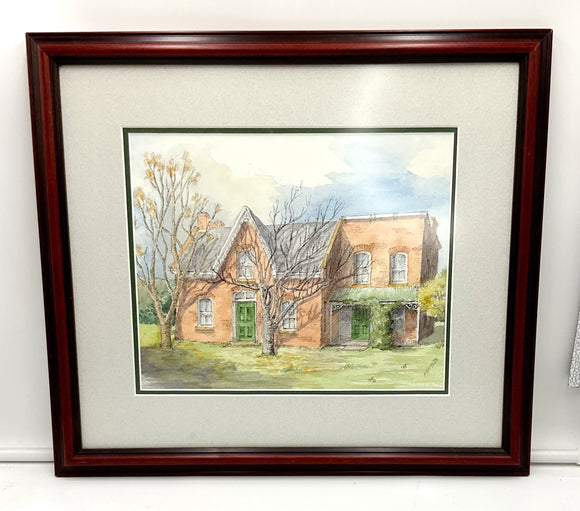 The House - Original Watercolour