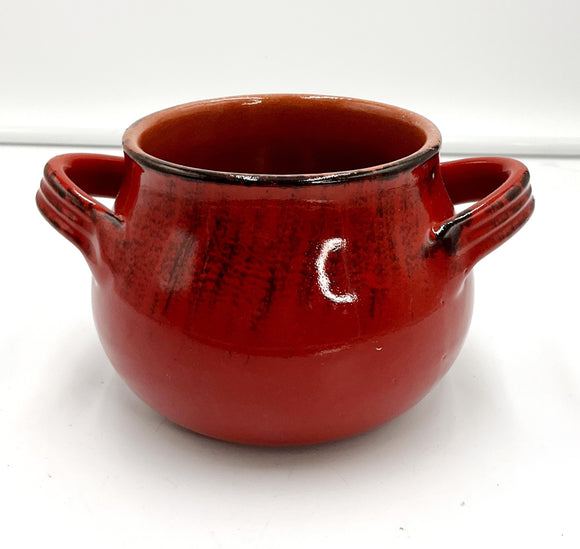 Red handled Pot