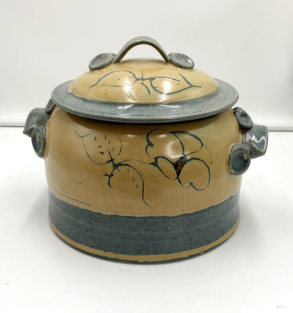 Pottery Covered Casserole