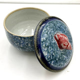 Seashell lidded bowl