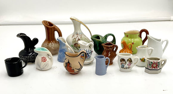 Group of Mini Pitchers