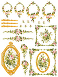 Petite Fleur Pink - IOD Inlay