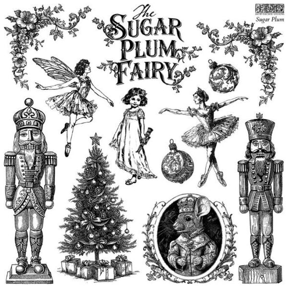 Sugar Plum - IOD Stamp