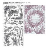 Winter Adornment - IOD Stamp