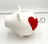 Heart Piggy Bank