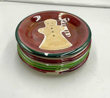 Christmas Street Plates