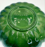 Haeger Ruffle Edged Bowl
