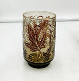 Embossed Maple Leaf Glasses