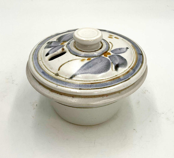 Lidded Stoneware Pot