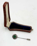Vintage Stickpin - Green Stone