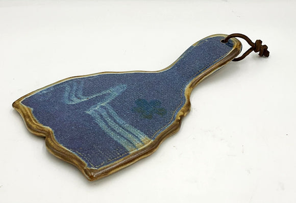 Pottery hot plate tray