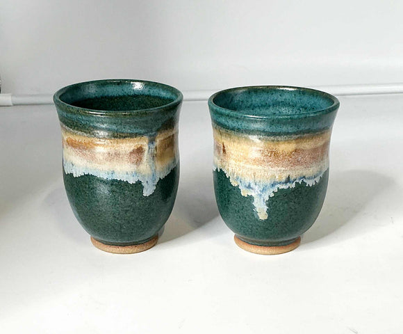 Pottery Handwarmer Mugs
