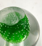 Green Bullicante Paperweight