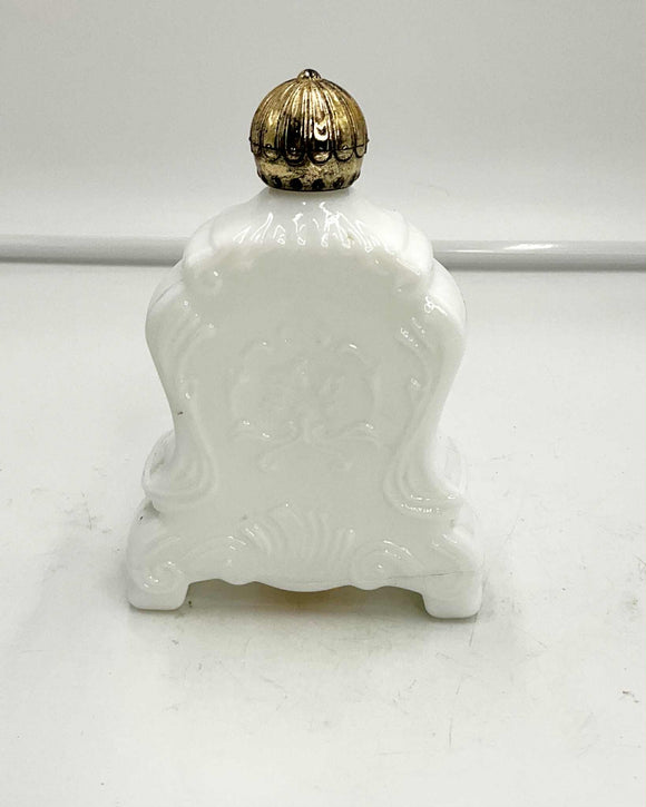 Vintage Milk Glass decanter