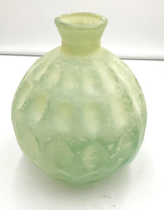 Green Recycled Glass Vase