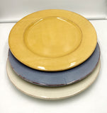 Earthenware platter/charger