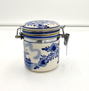 Vintage Delft Canister