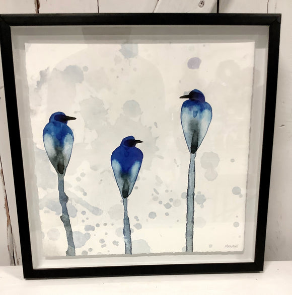 Bluebirds - Marmont print