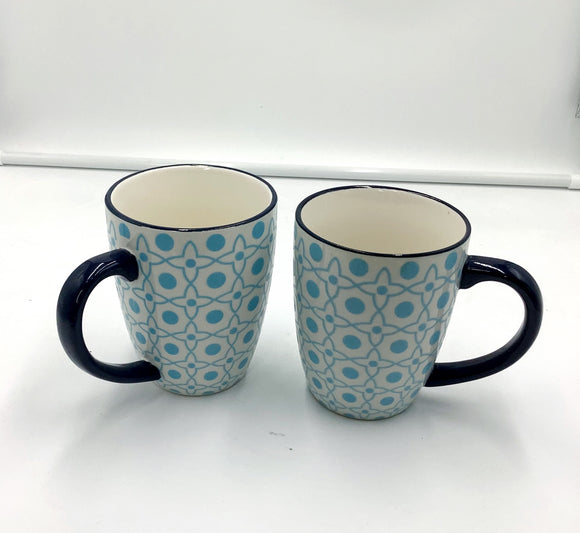 Bowring MCM mugs - pair
