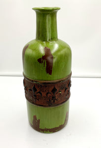 Green Metal Bottle