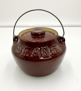 Crockery Bean Pot