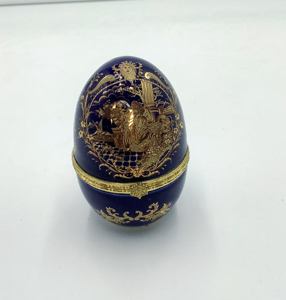 Limoges Trinket Box Egg