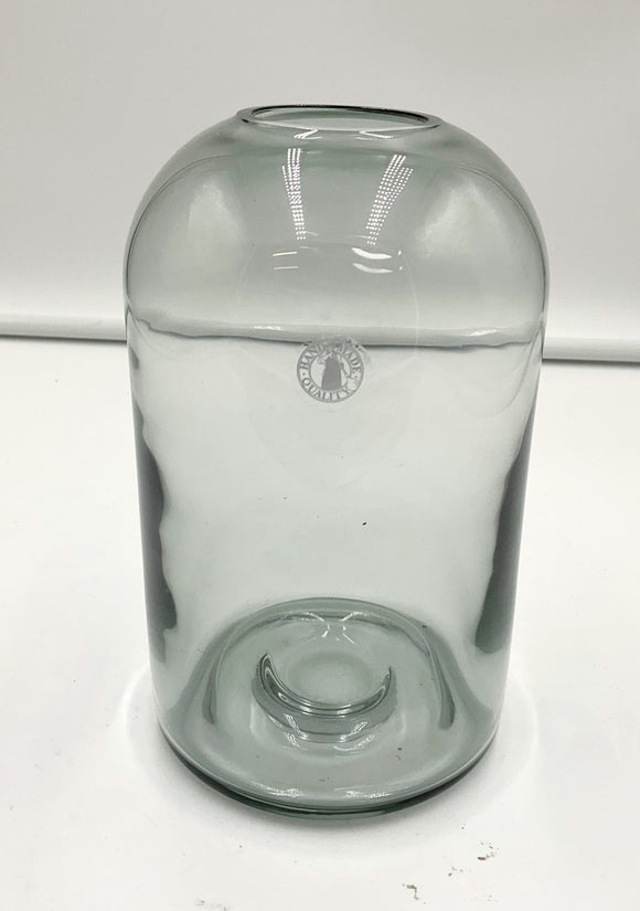 Modern Smoked Glass Vase