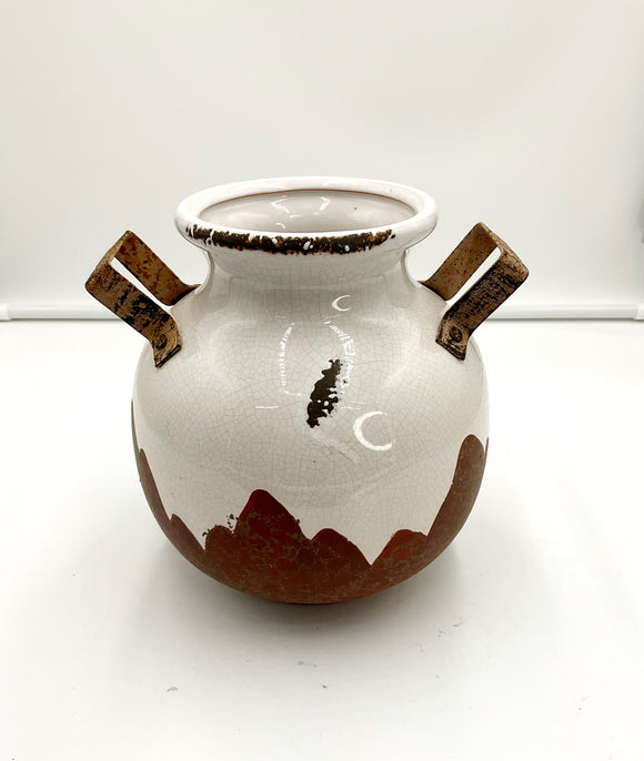 Crackle Glaze Pot