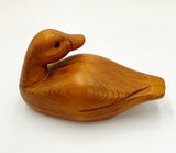Small Carved Mallard Duck