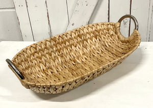 Woven Oval Basket