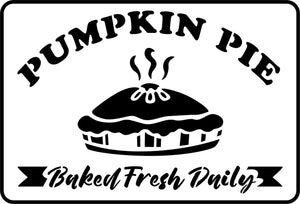Pumpkin Pie | JRV Stencils