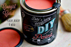 Cow Girl Coral - DIY Paint