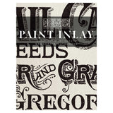 Gregory's Catalogue - IOD Paint Inlay