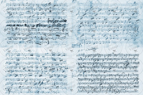 Music Notes - JRV Decoupage Paper