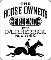 New York Horse Grain Sack - JRV Stencil